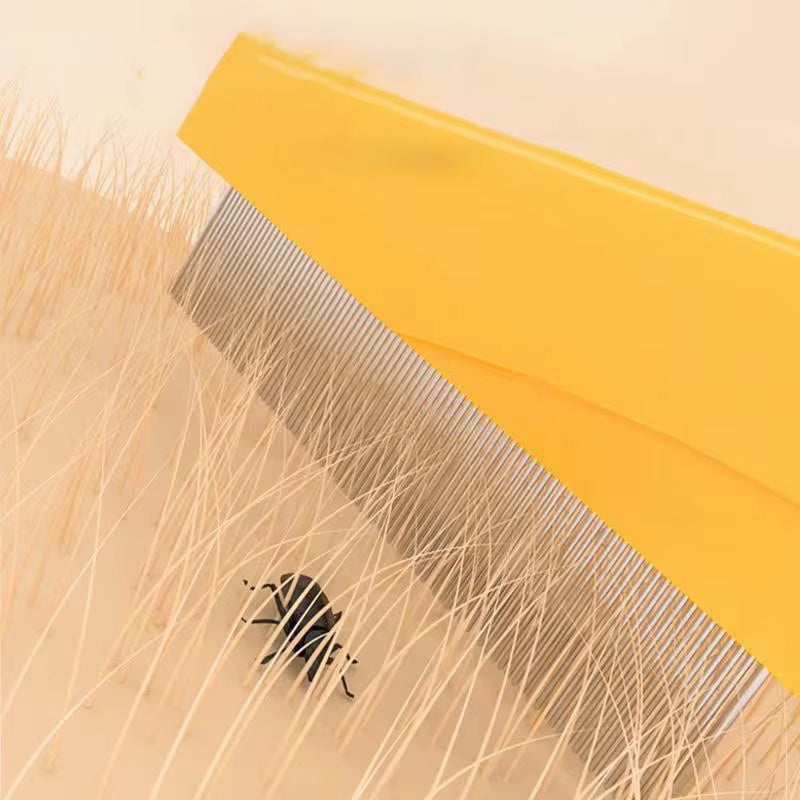 Pet Hair Shedding Comb Stainless Steel Flea Comb