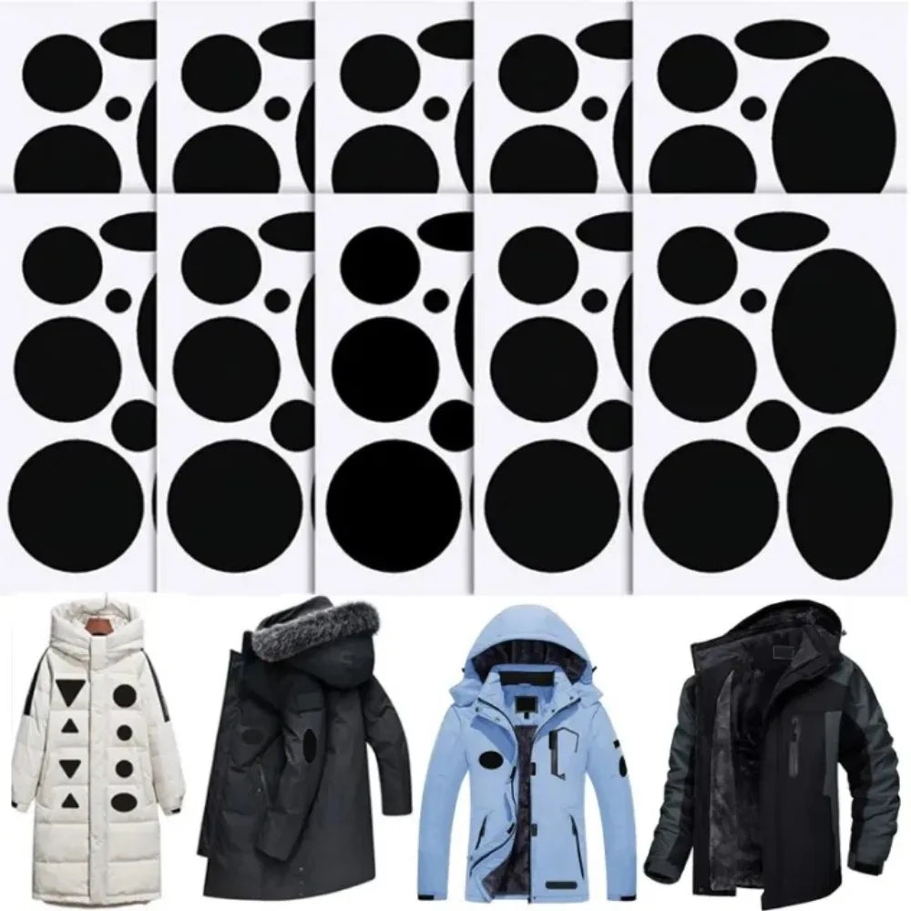 Waterproof Self-Adhesive Patches Assorted Shapes