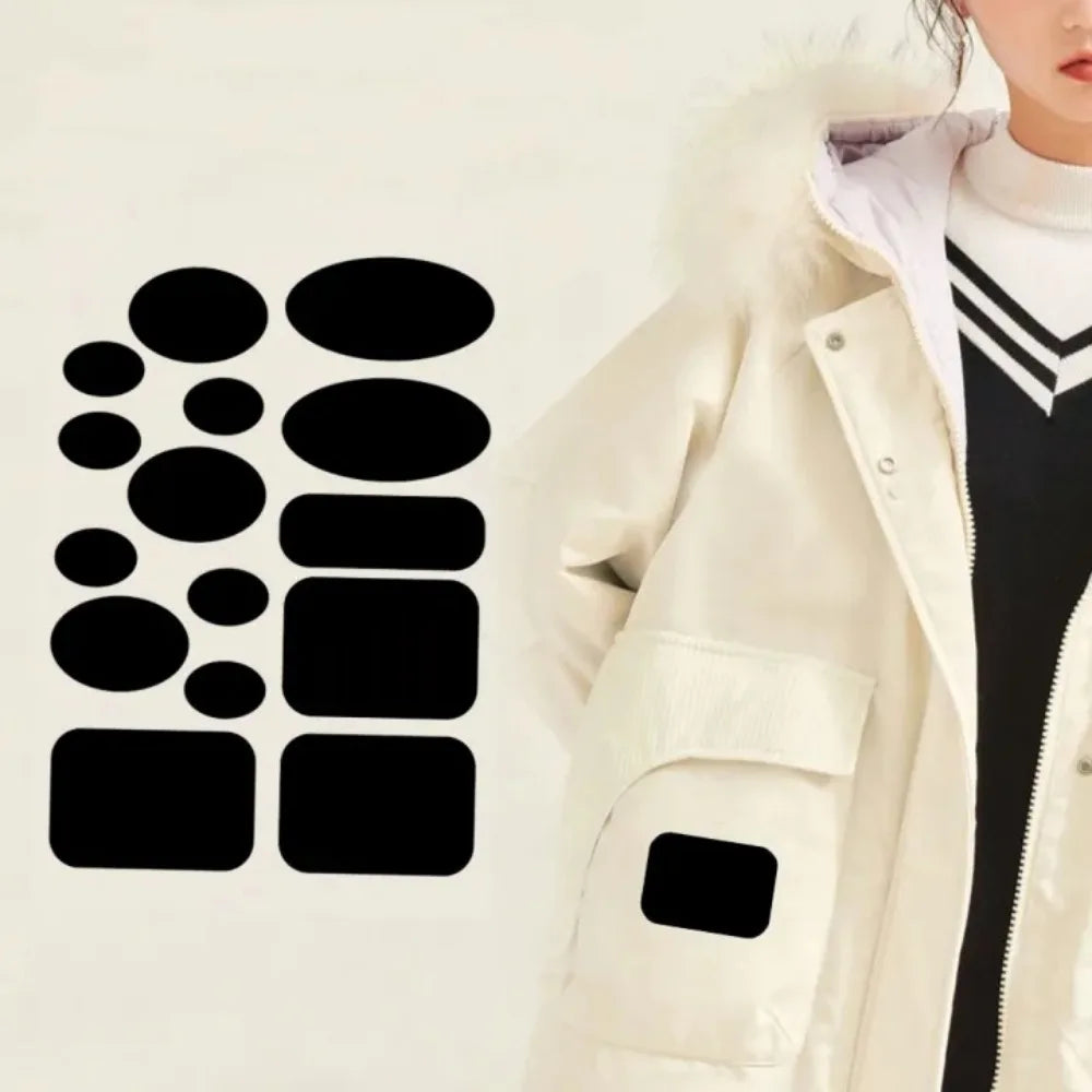 Waterproof Self-Adhesive Patches Assorted Shapes