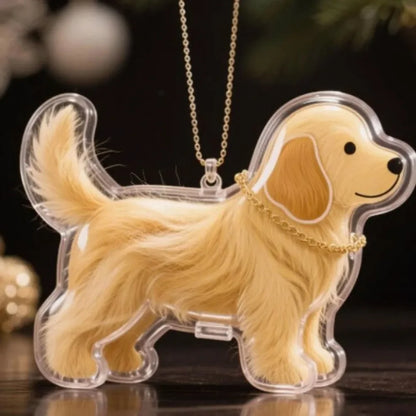 Small Cat Fur Storage Pendant Ornament Container