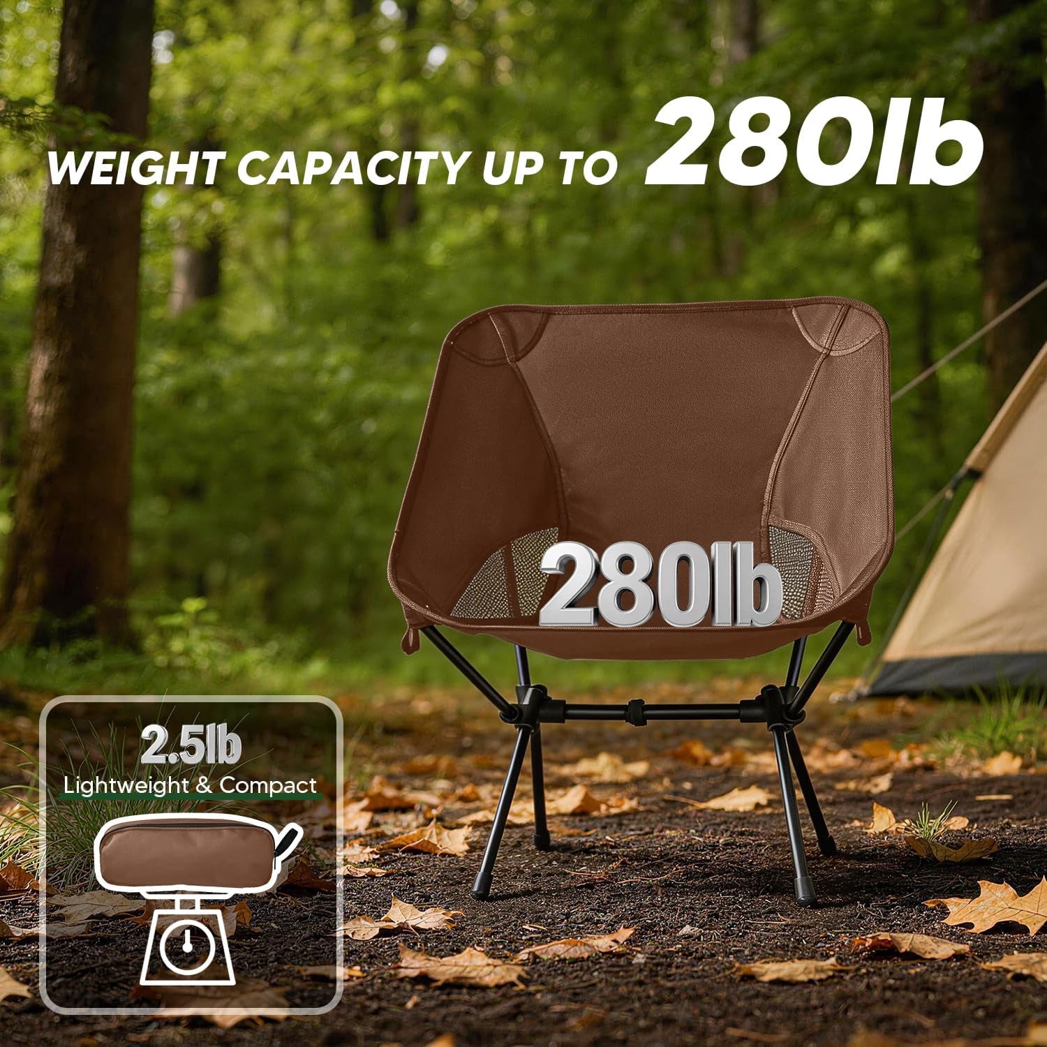 Lightweight Portable Folding Backpacking Hiking Chair