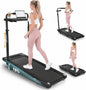 8-In-1 Foldable Under-Desk Treadmill – 15% Incline Walking Pad