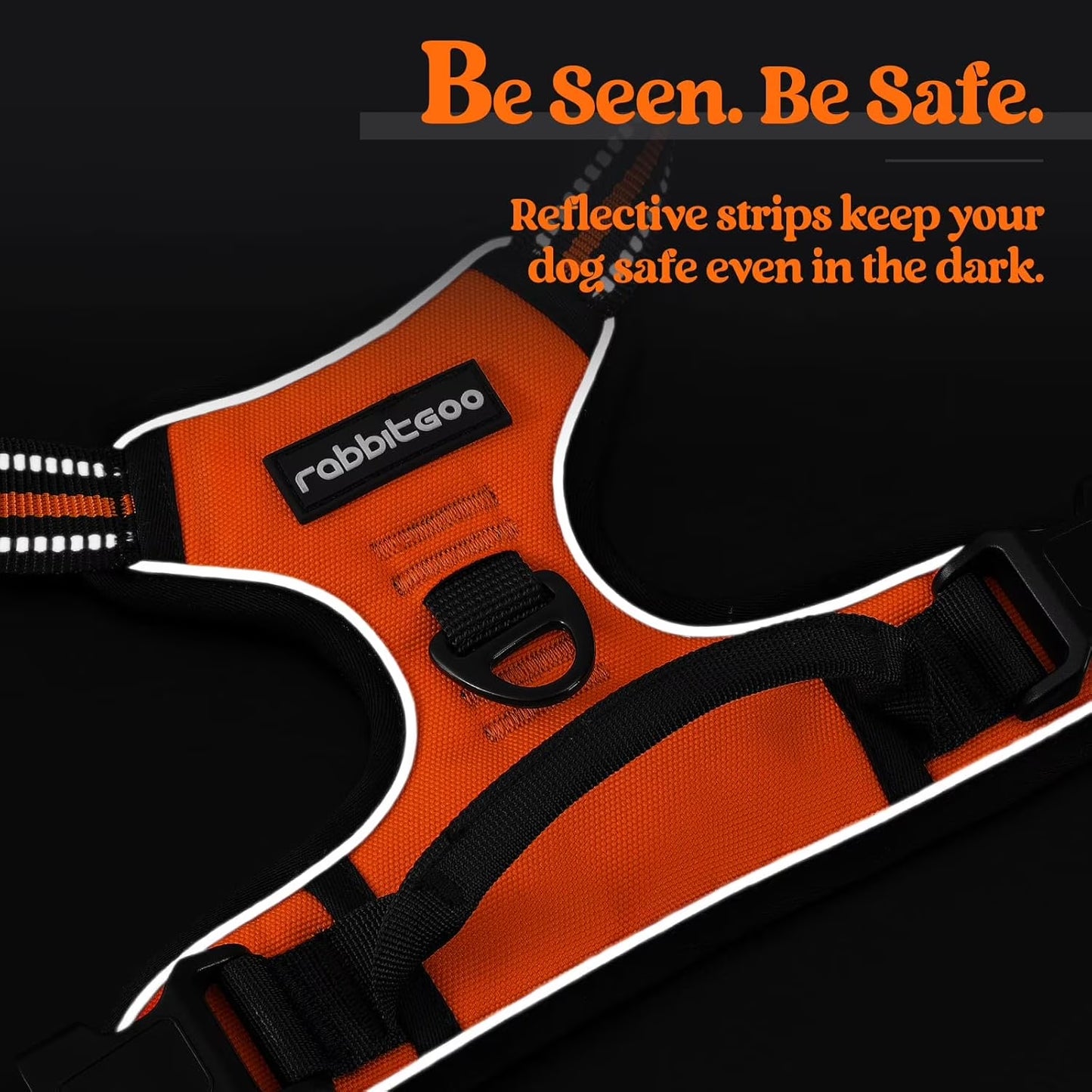 No-Pull Adjustable Dog Harness Pet Vest