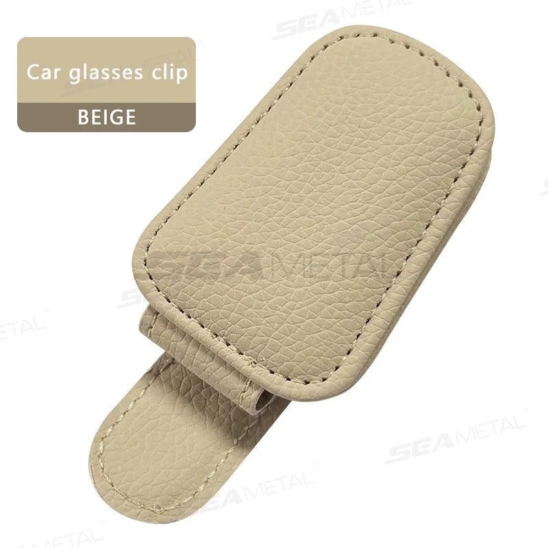 BLALION Car Sun Visor Clip Glasses Cards Case Auto Sunglasse