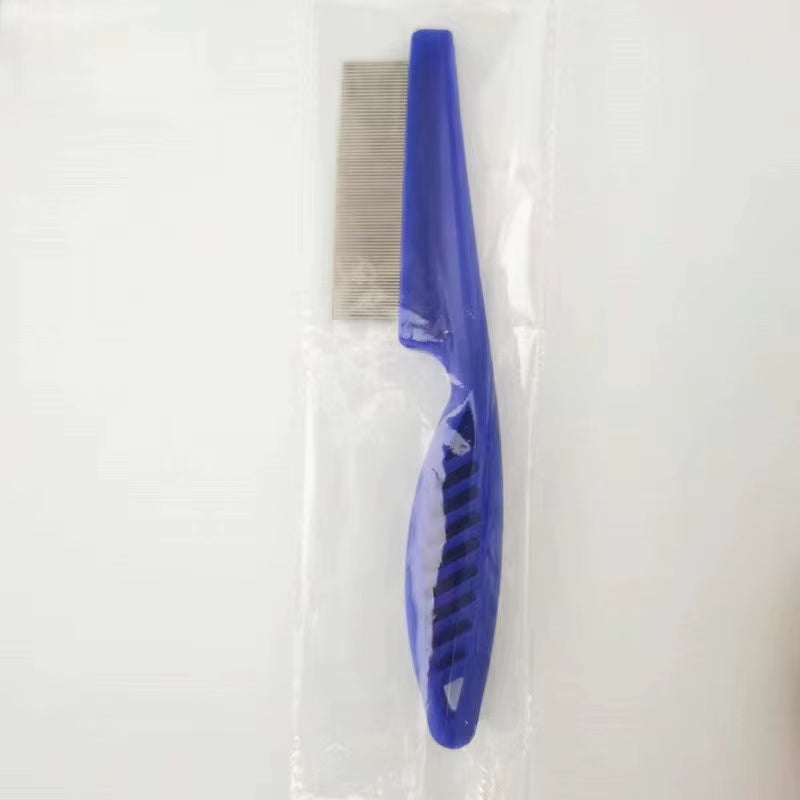 Pet Hair Shedding Comb Stainless Steel Flea Comb