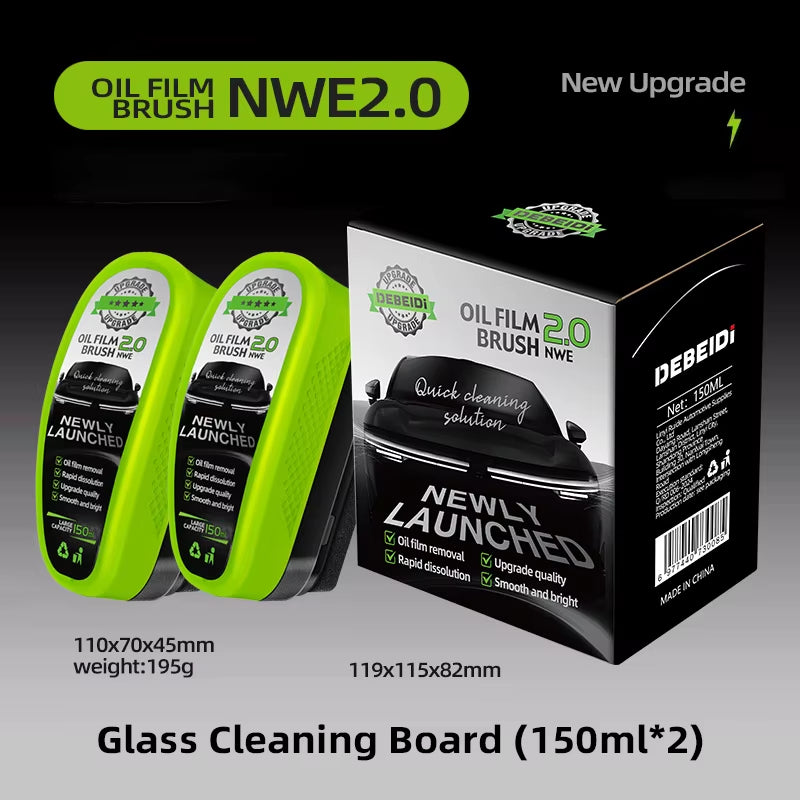 Automotive Car Oil Film Cleaning Brush for Car Care