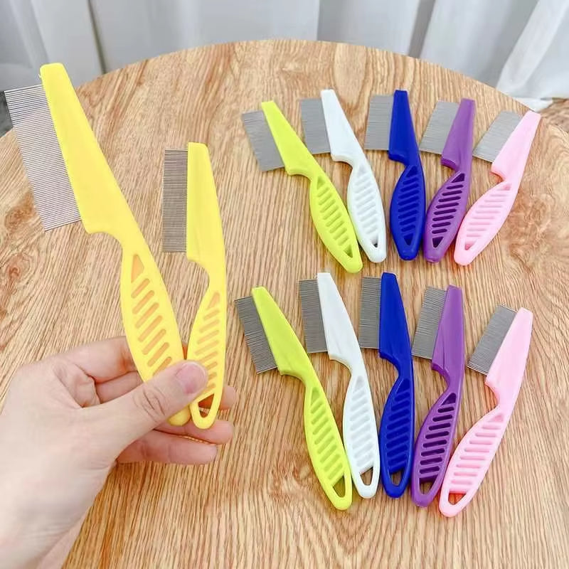 Pet Hair Shedding Comb Stainless Steel Flea Comb