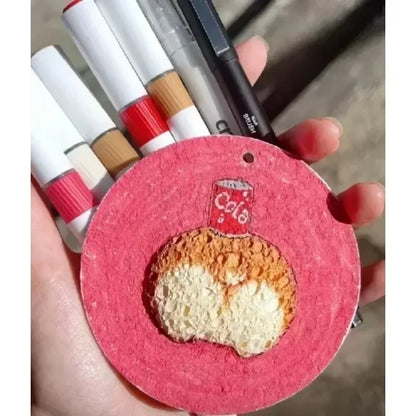 3D Drawing Magic Canvas Sponge Kids DIY Paint Set