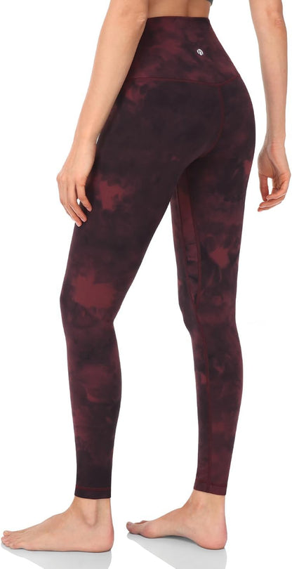 High-Waisted Athletic Leggings 28" – Buttery Soft Full Length