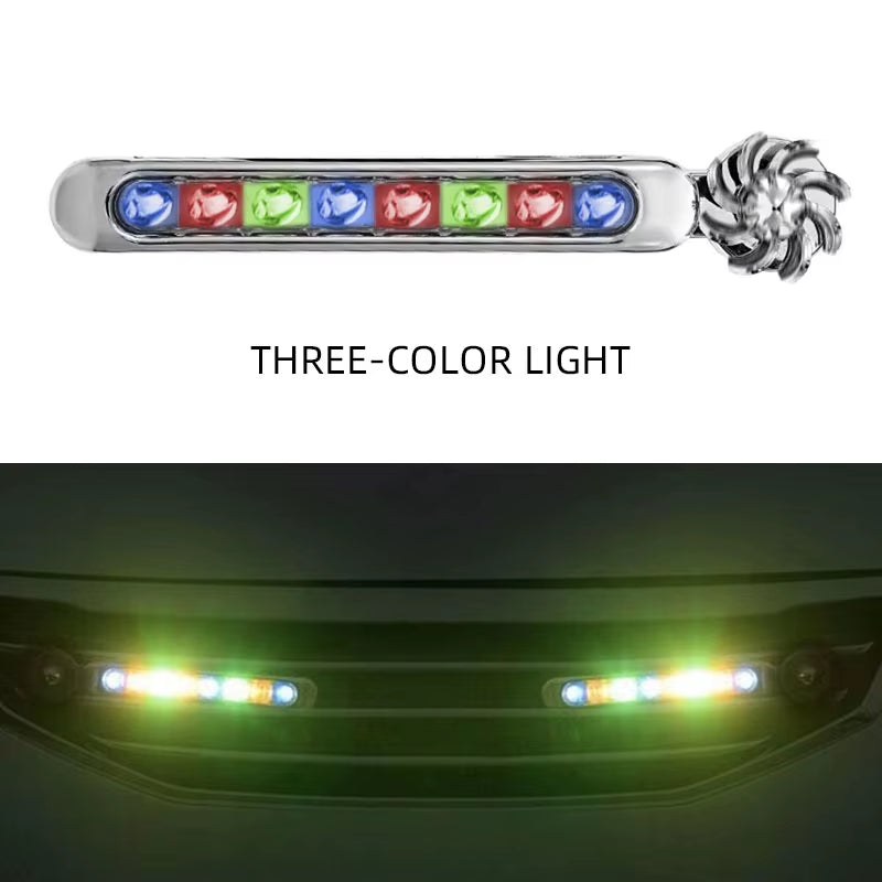 Wind Powered Car LED Daytime Running Light Auxiliary