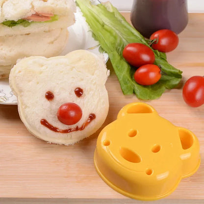 Sandwich Mould Bear Cat Rabbit Shaped Bread Mold Cutter