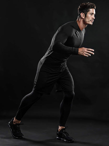 Men'S Long Sleeve Compression Shirt – Athletic Base Layer