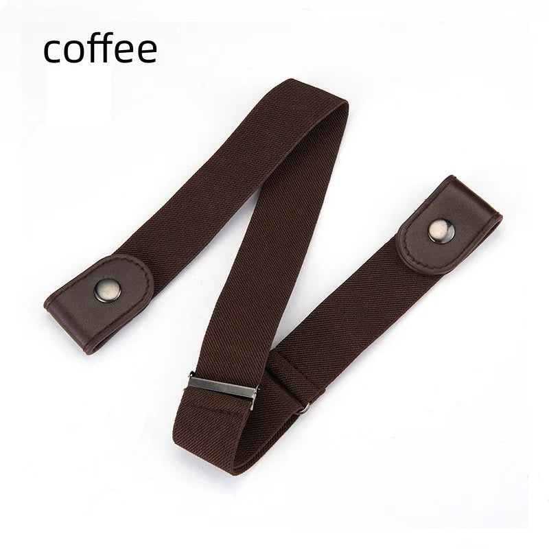Buckle-Free Adjustable Stretch Elastic Waist Belt