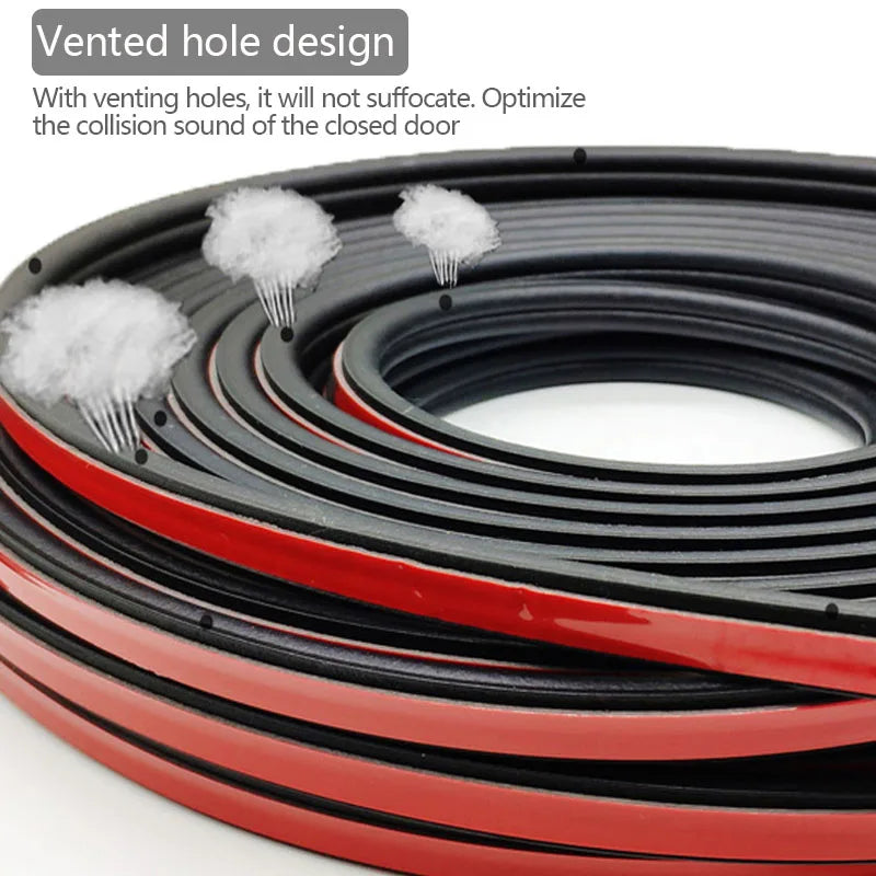 Car Door Seal Strip Rubber Soundproof Weather Strip