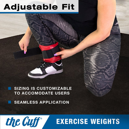 Adjustable Ankle & Wrist Weights – Yoga, Dance & Cardio Training