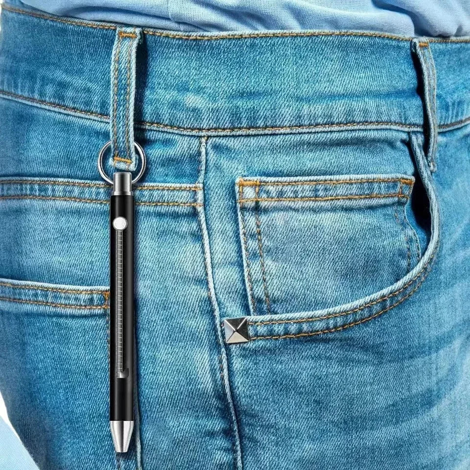 Titanium Alloy EDC Retractable Multi-Tool Keychain