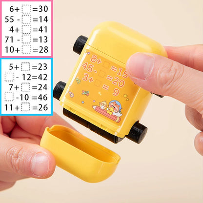 2-In-1 Teaching Stamp Fill-In Roller Math Tool