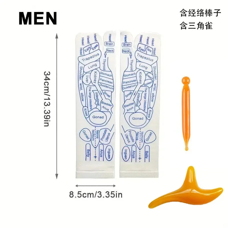 Massage Foot Socks Acupressure Reflexology Foot Care