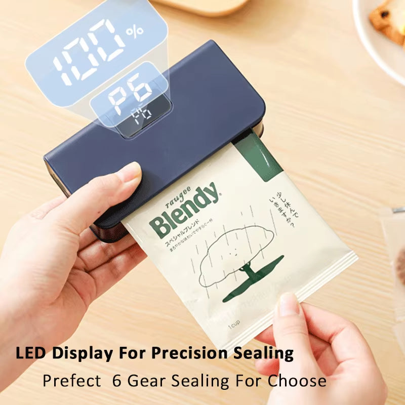 Mini Rechargeable Heat Sealer Plastic Bag Sealing Machine