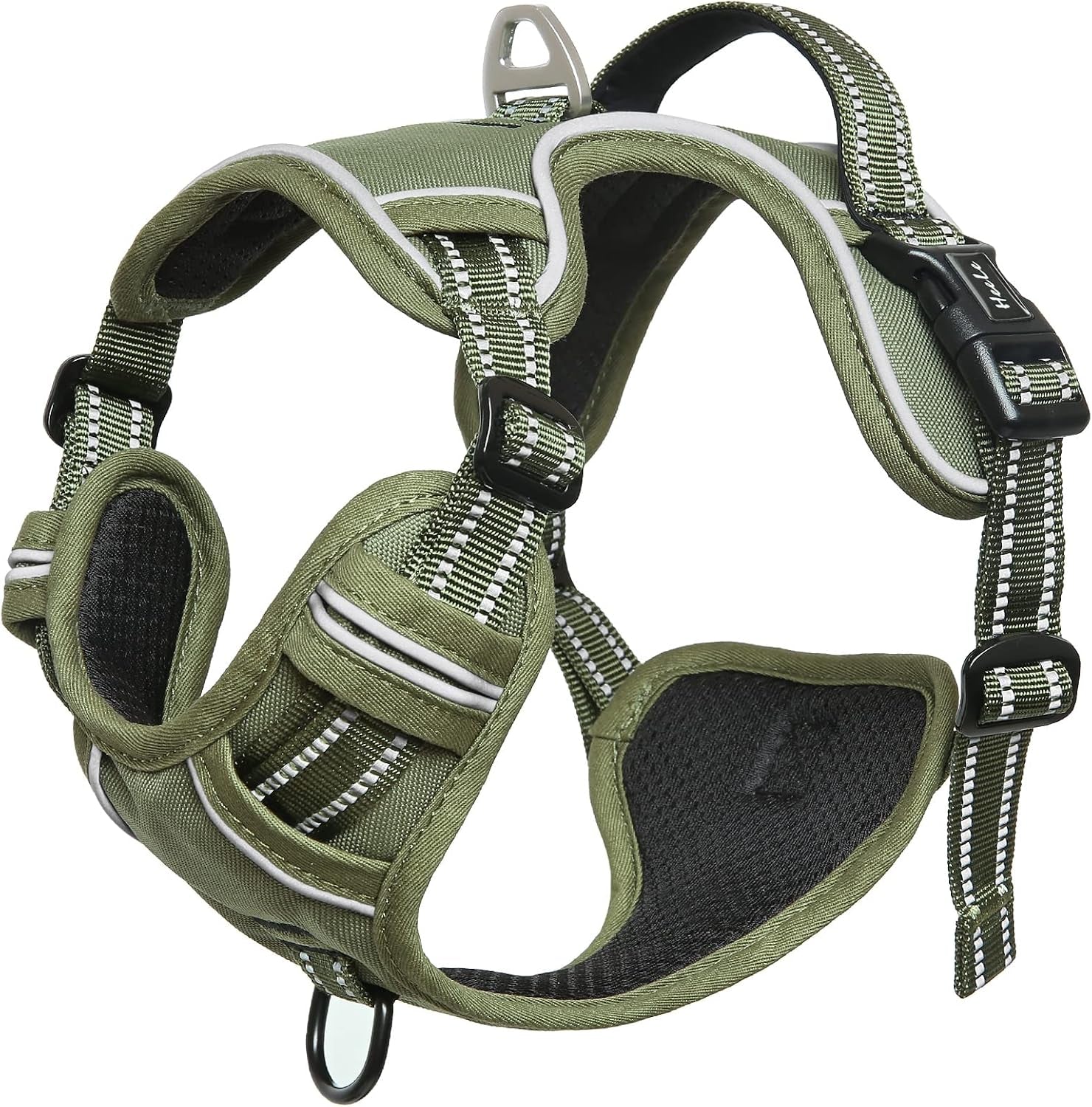 No Pull Adjustable Padded Reflective Dog Harness