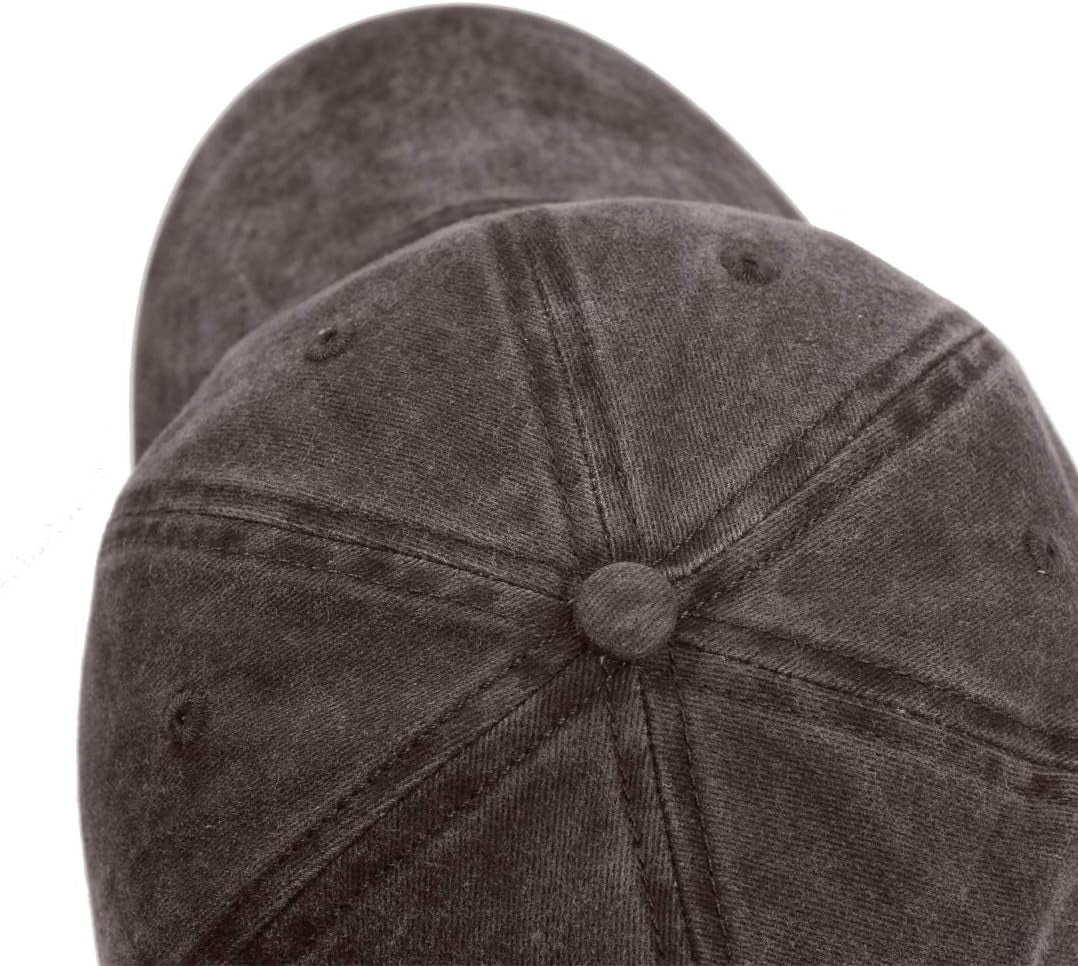Vintage Washed Distressed Trucker Hat – Adjustable Dad Cap