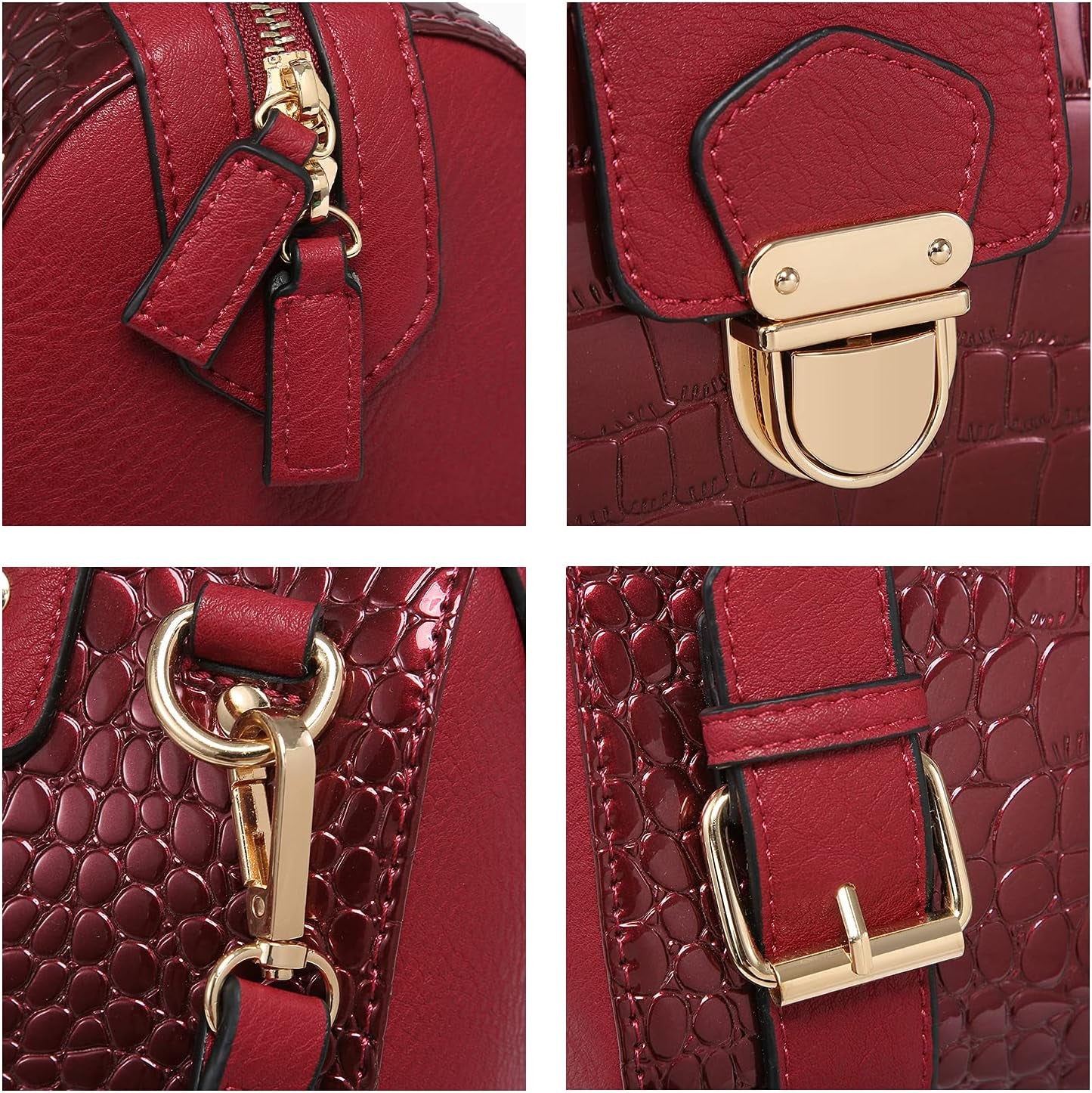 Vegan Leather Barrel Handbag – Top-Handle Satchel Work Tote