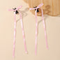 Cute Ribbon Bow Headband Long Tassel Hair Clip