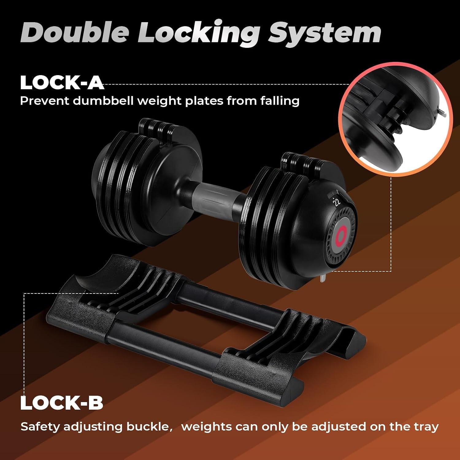Adjustable Dumbbell Set