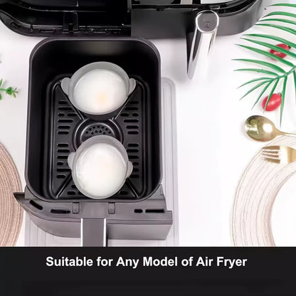 Air Fryer Silicone Egg Poacher Cups Set