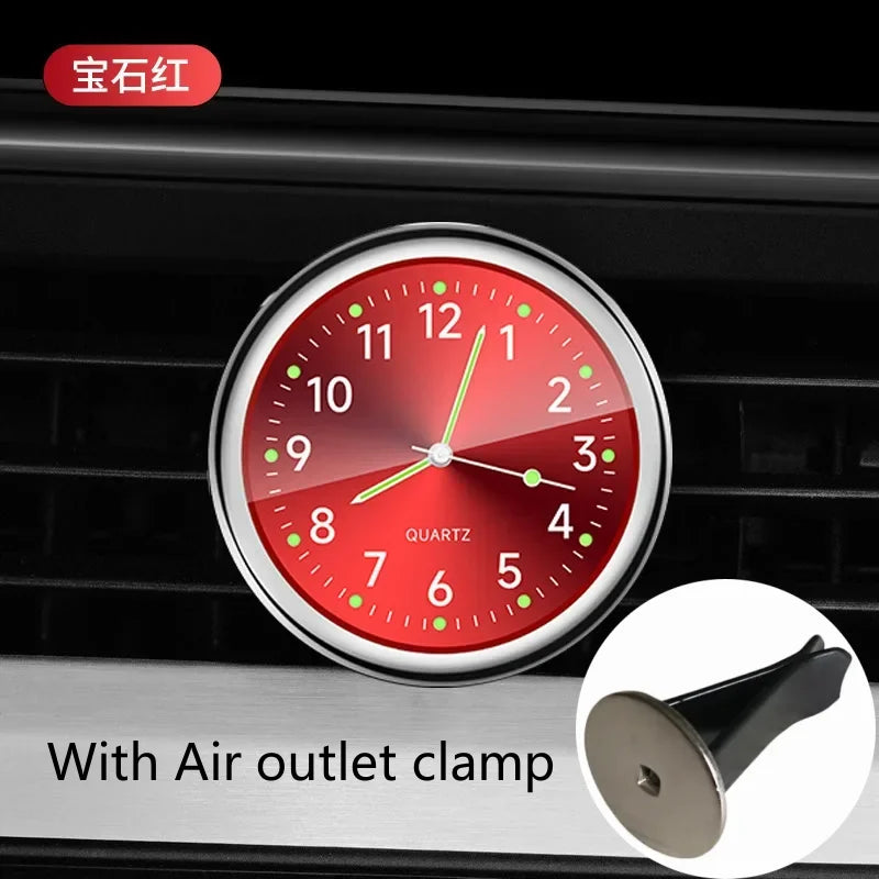 Luminous Car Clock Auto Ornament Digital Watch
