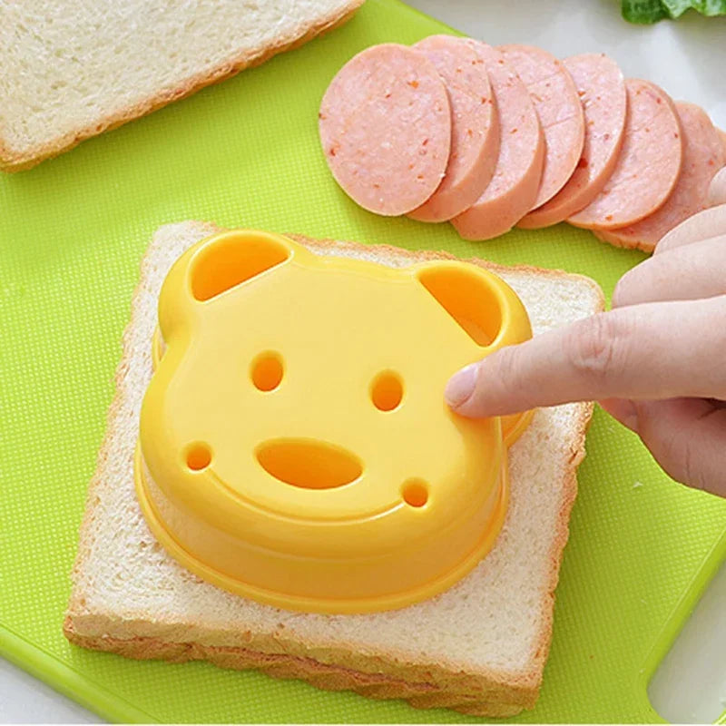 Sandwich Mould Bear Cat Rabbit Shaped Bread Mold Cutter