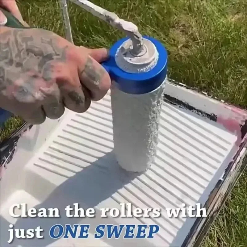 Roller Saver Cleaner Easy Clean Paint Roller Tool