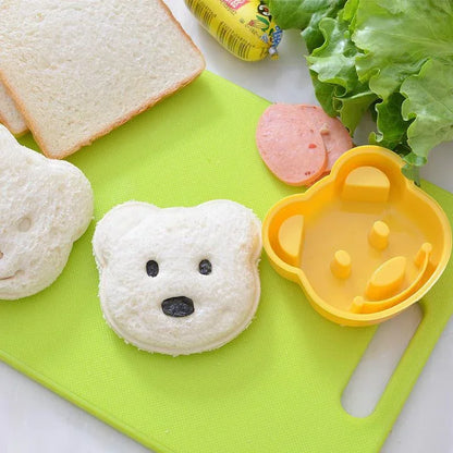 Sandwich Mould Bear Cat Rabbit Shaped Bread Mold Cutter