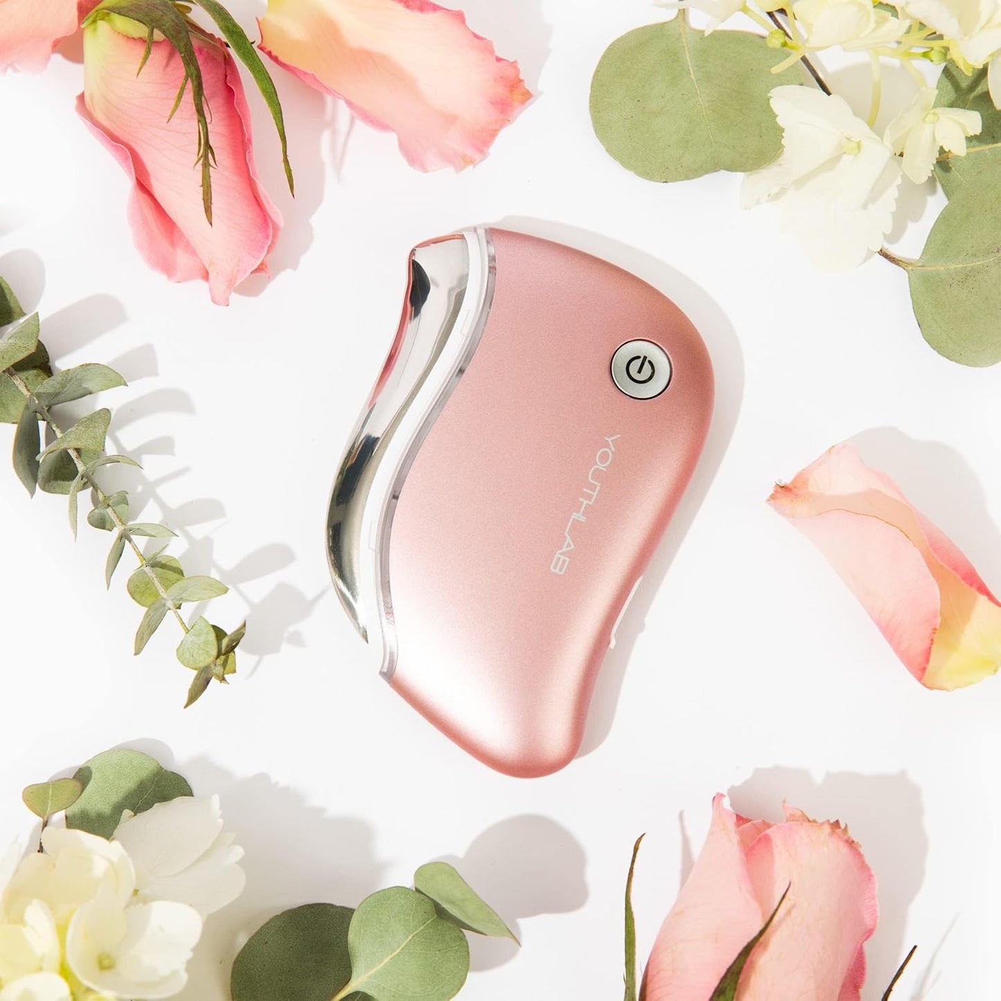 Heated Gua Sha Facial Massager – Electric Face Sculpting Tool