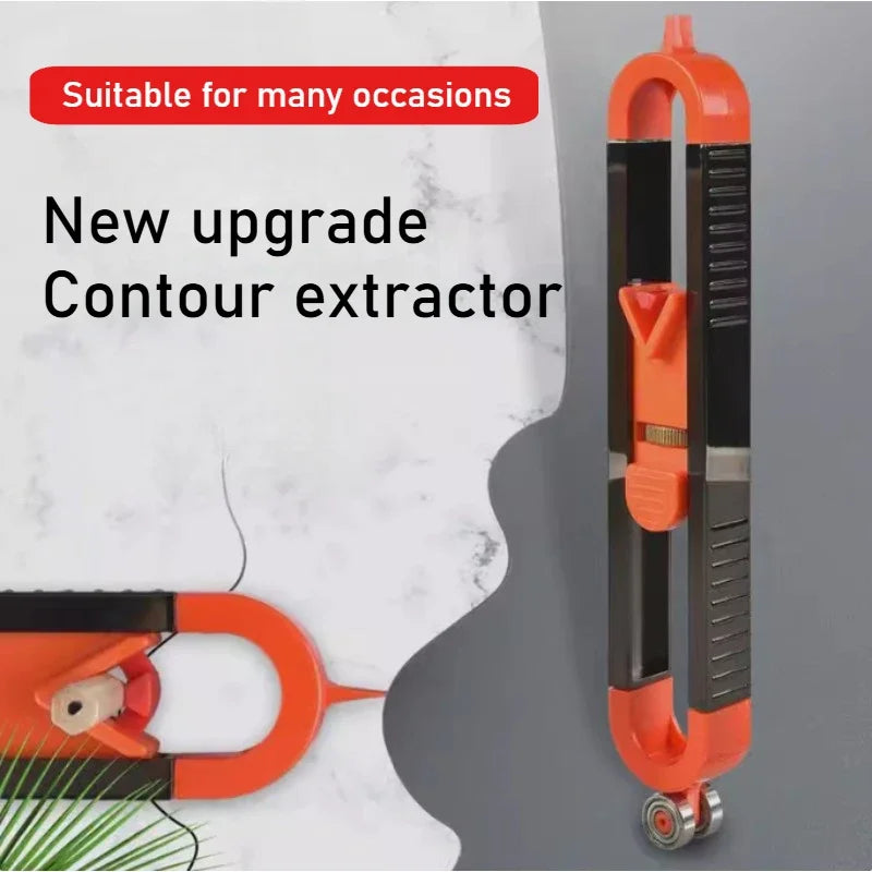 Profile Scribing Ruler Adjustable Locking Mechanism