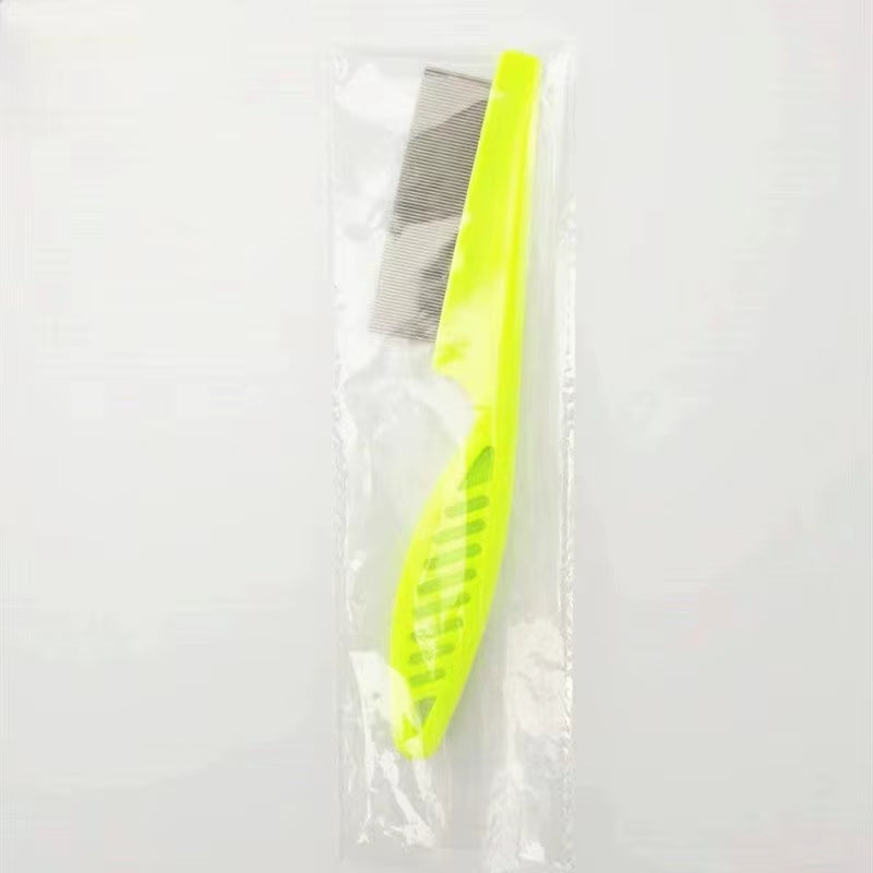 Pet Hair Shedding Comb Stainless Steel Flea Comb