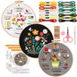 Embroidery Kit for Beginners Starter Set