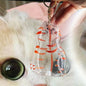 Small Cat Fur Storage Pendant Ornament Container