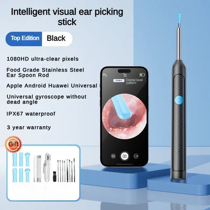 Wireless Visual Silicone Ear Spoon Endoscope Camera