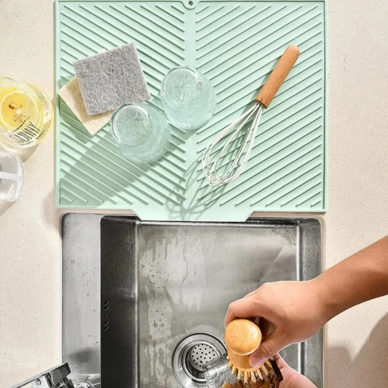 Kitchen Draining Mat Heat Insulation Table Pad