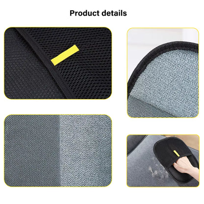 Pet Grooming Gloves Static Dedusting Hair Remover Brush