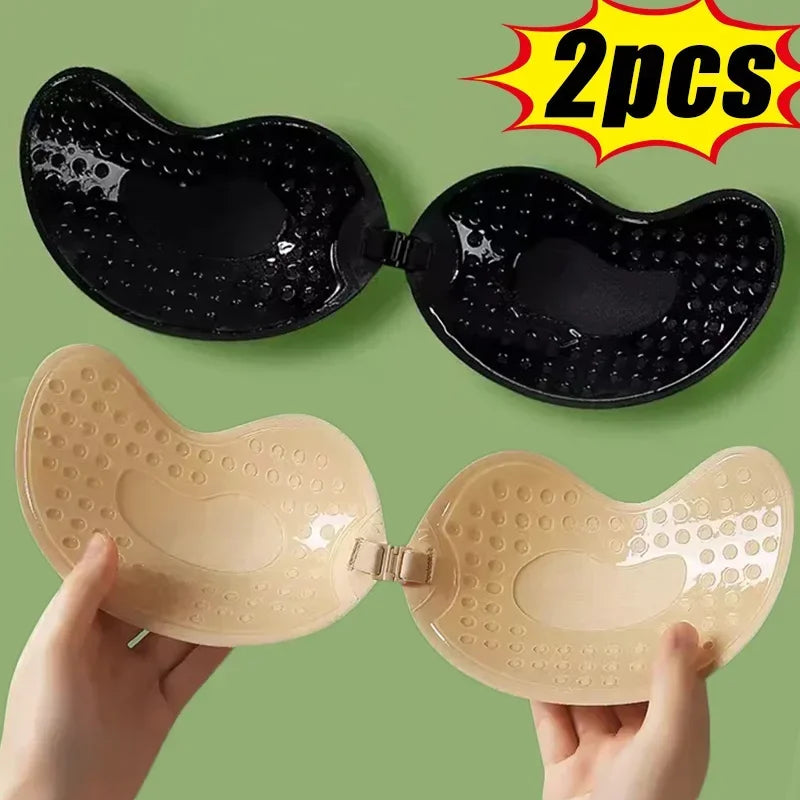 Invisible Strapless Adhesive Push-Up Bra Seamless