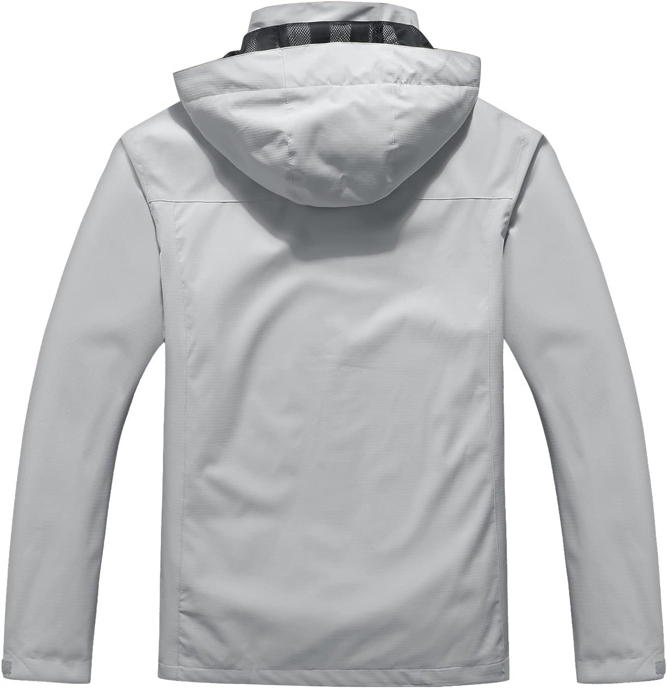 Lightweight Waterproof Hooded Rain Jacket – Packable Shell Coat