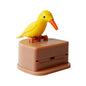 Small Bird Automatic Toothpick Dispenser Container