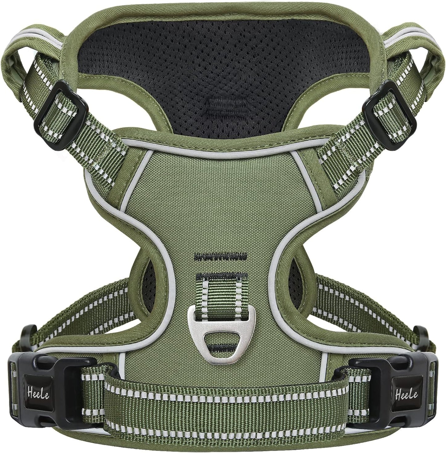 No Pull Adjustable Padded Reflective Dog Harness