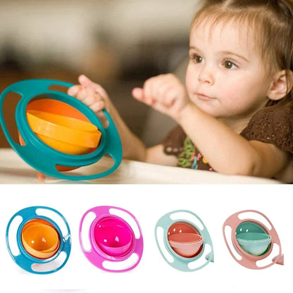 Universal Gyro Bowl Children Rotary Balance Novelty