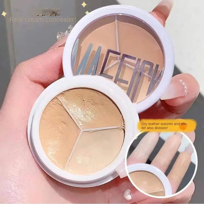 3-Color Concealer Palette Dark Circle Coverage