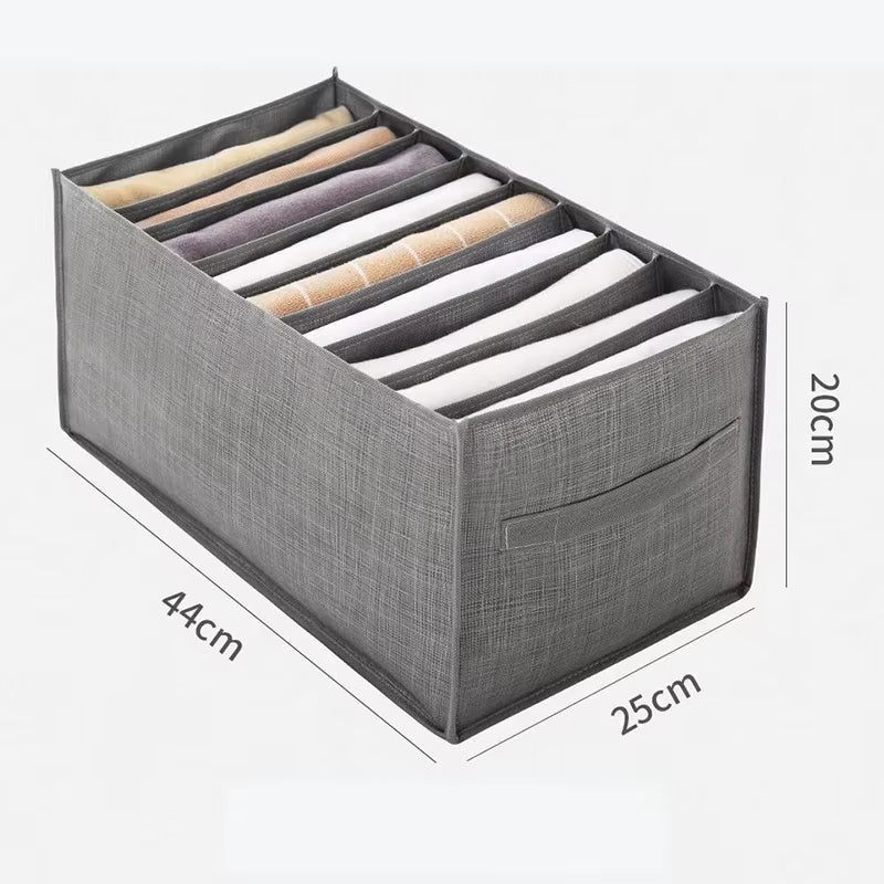Clothes Trousers Storage Box Wardrobe Organizer