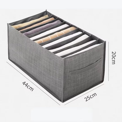 Clothes Trousers Storage Box Wardrobe Organizer