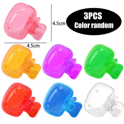 Portable Toothbrush Head Cover Clip Dustproof Set